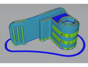 ender 3 clip-sur le mont 3d de l'imprimante accessoires support caméra modulaire montage 3d print model - Mito3D