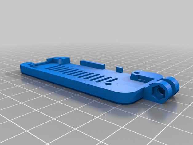raspberry pi zero micro cam case pin headers computer 3D print model - Mito3D