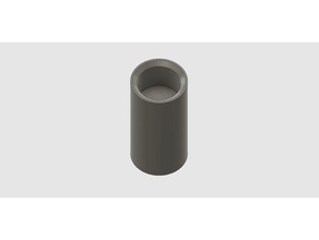 conector de tubos plástico 18 mm 2 ejes herramientas 3d print model - Mito3D