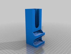 aa battery holder containers 3d print model - Mito3D