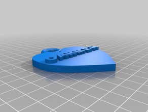 coraz&oacuten carmen 3d impressão 3d print model - Mito3D