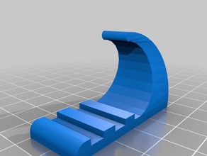 zip tie hook household 3d print model - Mito3D