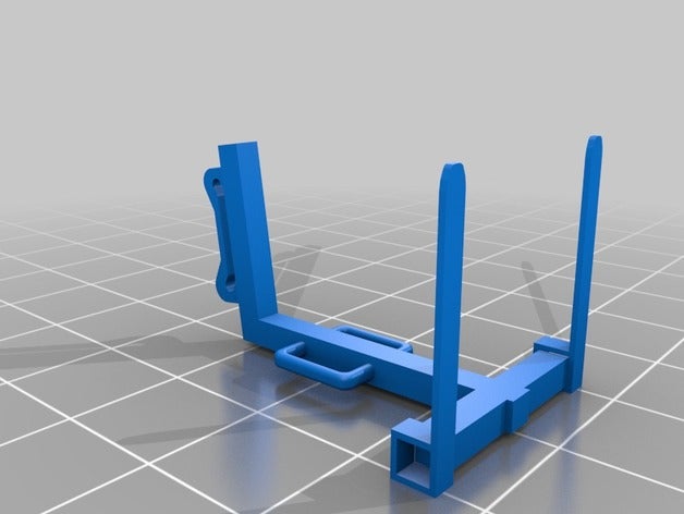 150 scale palet fork hook hobby 3D print model - Mito3D