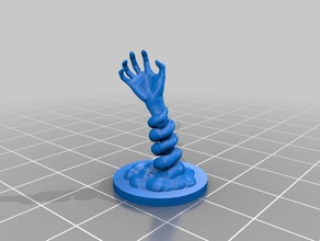 mage hand Spiele rpg 3d print model - Mito3D
