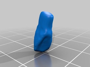 dentes retrato da mandíbula superior esculturas antropologia dental maxila 3d print model - Mito3D