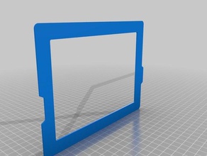 baskı gocco pg-11 b6 ekran çerçeve sanat printgocco 3d print model - Mito3D