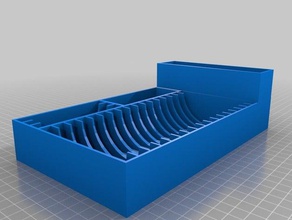 smash up storage tray solid bottom toy game accessories 3d print model - Mito3D