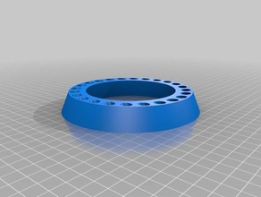 24 Stifthalter ring Kunst tools angepasst 3d print model - Mito3D