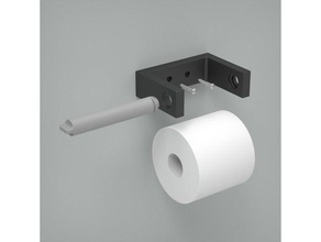tph-1 Bad - Spender toiletpaper 3d print model - Mito3D