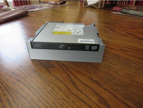 525 bay adapter slim dvd ssd computador 3d print model - Mito3D