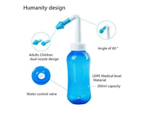 Nasenspülung neti pot Nase saubere Flasche irrigator Bad 3d print model - Mito3D