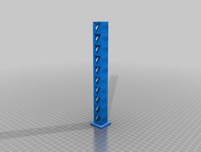 flow calibration tower 3d printing tests customized 3d print model - Mito3D