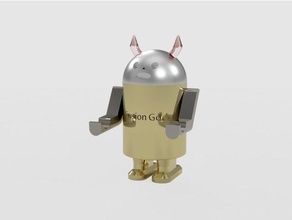 fusion god robot model robots learning 360 tutorial 3d print model - Mito3D