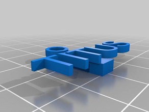 titus tag Anahtarlık özelleştirilmiş 3d print model - Mito3D