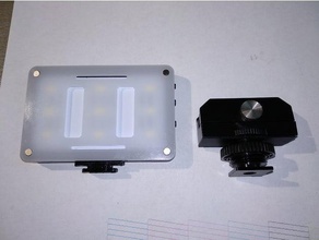 aputure al-m9 amaran led-tiny mount andere al m9 led-Licht 3d print model - Mito3D