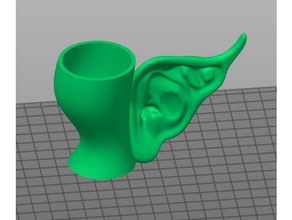elves cup food drink 3d print model - Mito3D