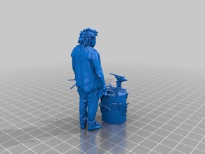 printle forgeron sculptures 3d print model - Mito3D