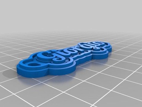 gior keychains customized 3d print model - Mito3D