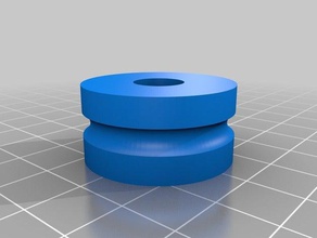 meu personalizados paramétrico montagem de polia 5mm cabo mão ferramentas 3d print model - Mito3D