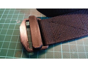 tacticool belt buckle accessories tactical 3d print model - Mito3D