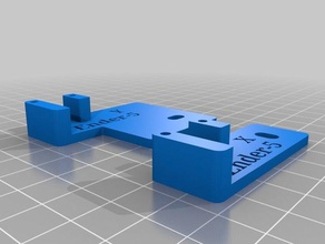 ender 5 eksen endstop yeniden yönlendirme 3d yazıcı parçaları 3d print model - Mito3D