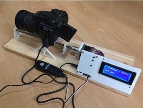 Kamera makro-Schlitten tools 3d-scan 3d-scanner 3d-Scannen Kamera-Halterung fotografie makro-Fotografie 3d print model - Mito3D