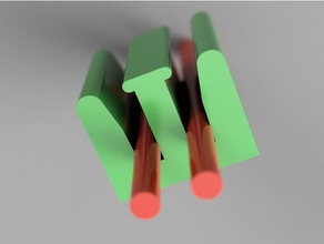 another filament clip 175mm 3d printer accessories 3d print model - Mito3D