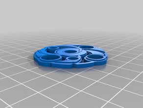 3 anahtar keyforge parçası hobi 3d print model - Mito3D