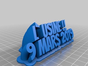 usine bureau de personnalisé 3d print model - Mito3D