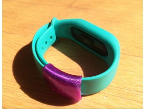 anillo correa xiaomi mi band accessoires 3d print model - Mito3D
