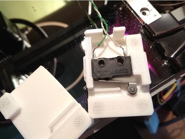 magnetic filament sensor case 3d printer accessories 3D print model - Mito3D