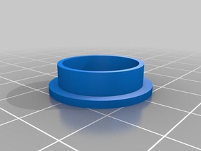 size 7 knurled 6 mm rings customized 3d print model - Mito3D