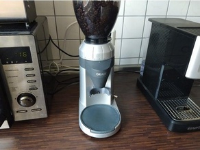 graef cm 800 grinder portafilter mount adapter kitchen dining cm800 coffee 3d print model - Mito3D