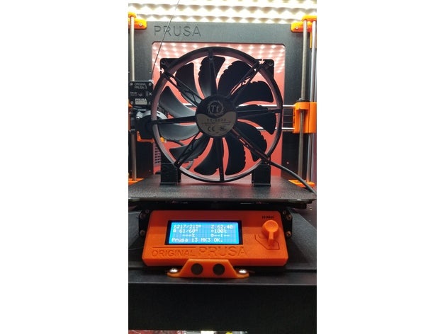 dc Gehäuselüfter Füße Elektronik 3D print model - Mito3D