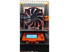 dc case fan feet electronics 3d print model - Mito3D