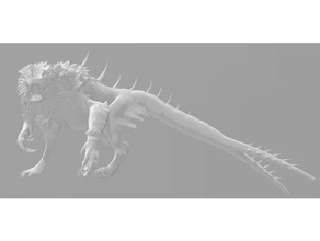 khimerix escher brute Spiele 28 40k necromunda underhive wargaming warhammer 3d print model - Mito3D