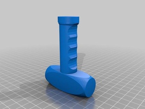 sis marteau ergonomique bricolage 3d print model - Mito3D