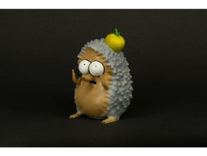 simon&acutes cat hedgehog animals cartoon character figure figurine little buddy simons 3d print model - Mito3D