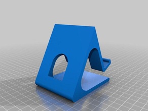 phone stand bigger case office 3d print model - Mito3D