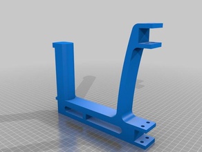 lulzbot taz-spool-Halter 3d Drucker Teile taz 5 3d print model - Mito3D