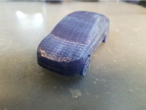 tesla model imprimer la place en déplaçant les roues véhicules 3d print model - Mito3D