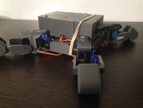 raspberrypi-minikame la robótica arduino nano raspberry pi 3d print model - Mito3D