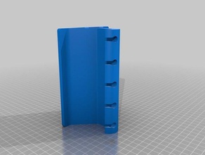 shelf diagonal square shower bar bathroom 3d print model - Mito3D