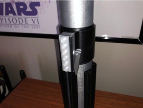 darth vaders lightsaber clamp lever remix props replica star starwars 3d print model - Mito3D