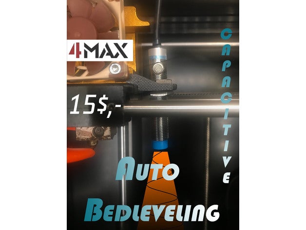 4max autobed leveling capacitive sensor 15 3d printers anycubic autobedleveling tramming trigorilla 3D print model - Mito3D