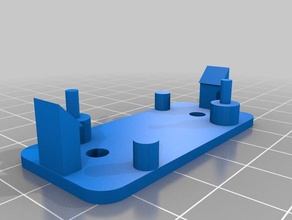 conversor buck monte lm2596 2020 perfil eletrônica 3d print model - Mito3D