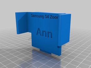 samsung s4 zoom personalizzato dock di ricarica mobile telefono 3d print model - Mito3D