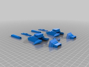 mechagodzilla corredor 3d impressão 3dmodel kit modelo em escala 3d print model - Mito3D