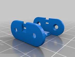 ender 3 cable de la cadena acopladores 3d impresora partes 3d print model - Mito3D