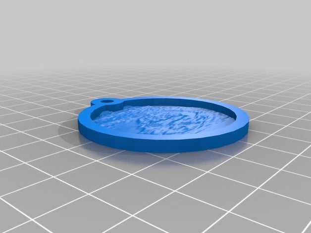 mi llavero personalizado lithopane llaveros 3D print model - Mito3D